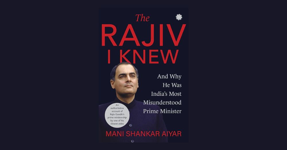 Mani Shankar Aiyar's Latest Book On Rajiv Gandhi Reveals Many Political  Stories