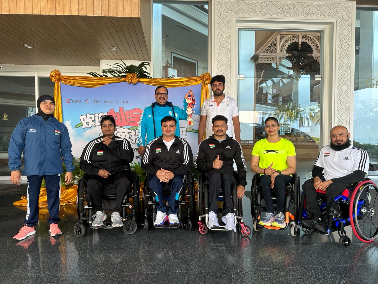 Indian Para Powerlifting Team Triumphs at Pattaya